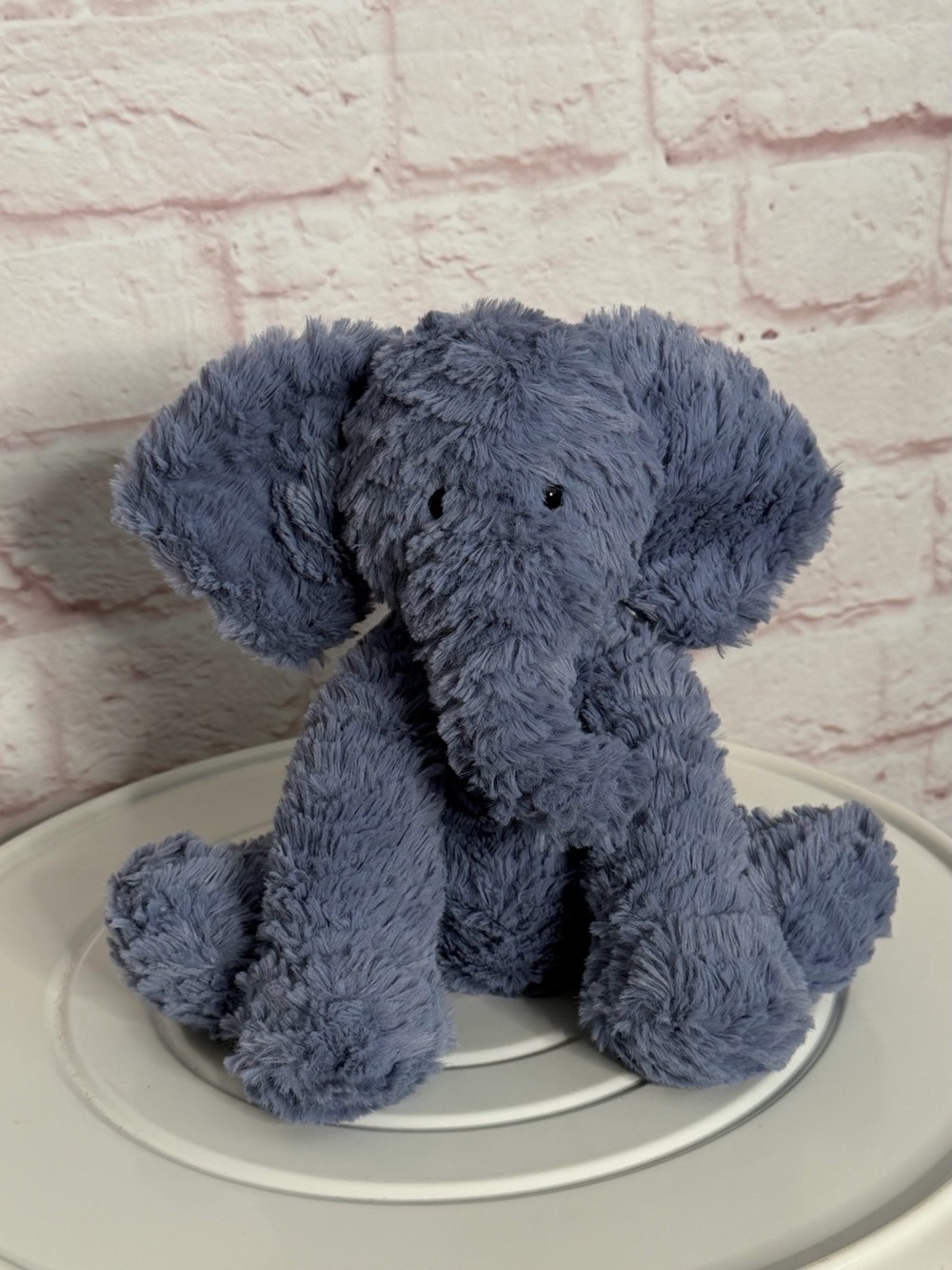 Jellycat Plush Elephant in Dusty Blue